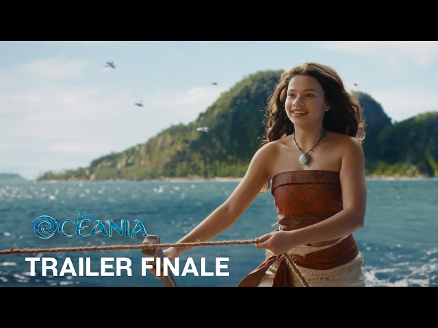 Anteprima Immagine Trailer Oceania, nuovo trailer del remake del film Disney con Dwayne Johnson e Catherine Laga'aia