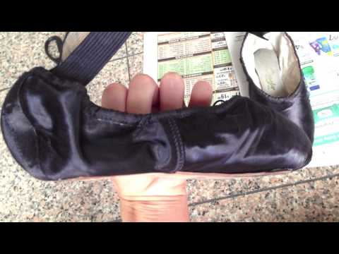 how to dye pointe shoes red