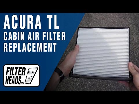 Cabin air filter replacement- Acura TL