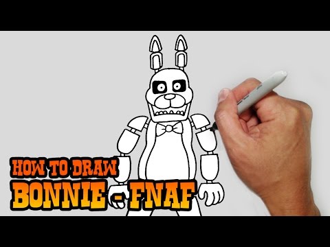 how to draw five nights at freddy's