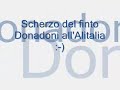 Scherzo del finto Donadoni all'Alitalia (w radio2)