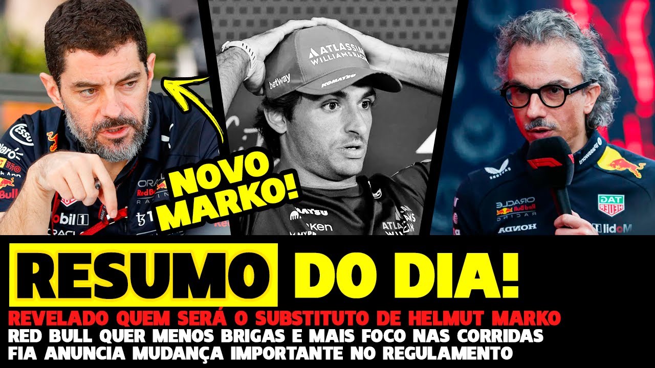 Resumo Do Dia: Novo "Marko" Definido, Nova Regra Para 2026 E Red Bull Sem Brigas |Fórmula 1|Gpemcasa