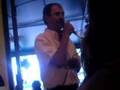 Columbian Guy Singing at Restaurant