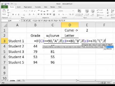 how to use the if function in excel 2013