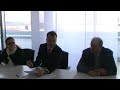Mannheim - IHK - Hauptgeschäftsführer Dr. Alex Nitschke erläutert Grundsatzpositionen der Wirtschaft zur Konversion