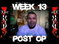 Week [13] Weight In