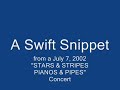 Bob Swift Plays Charles Ives' Organ Variations on America