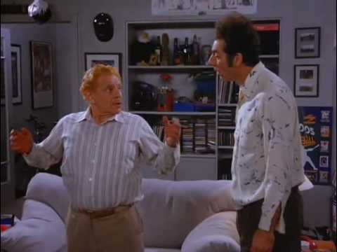 Indigoblue25 - 8th video of Seinfeld's Cosmo Kramer invention... a brassiere for men!