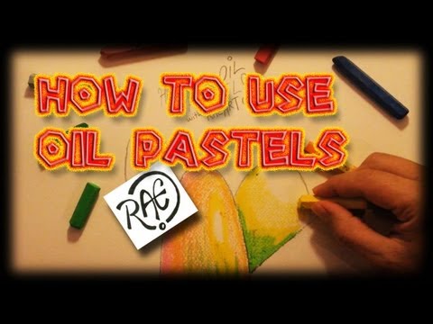 how to do oil pastels