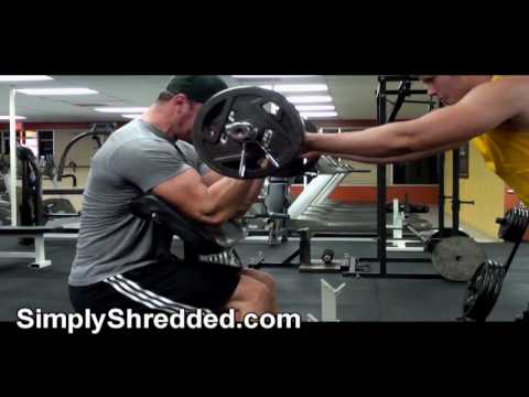 bodybuilding arm routine - Paul Revelia, a natural professional bodybuilder, shows us how he trains his arms and gives us a few more tips and information on his diet and training.