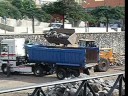 Operaciones urgentes de limpieza del barranco de Santos