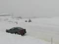 inbord video subaru drift on the lake
