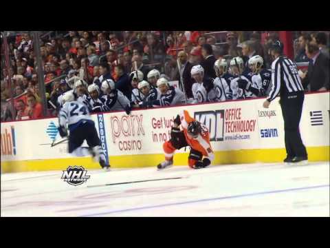 hits - NHL Network Top 10 Bone Crunching Hits of the Week. NHL Network on You Tube.