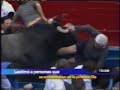 In 2006, a bull called Pajarito (birdie), literally flew towards the  crowd of an important 