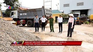 Giám sát việc chấp hành pháp luật trong quản lý, khai thác, sử dụng khoáng sản (ngoài than)