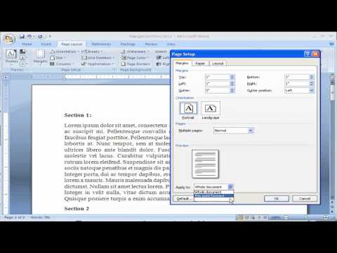 how to fit table to page in word