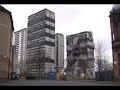 Controlled Group blast flats in Gorbals