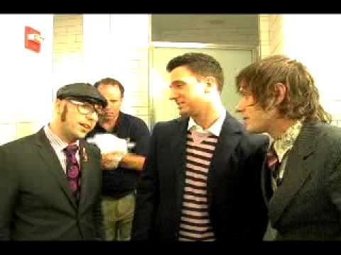 OK GO get VMA advice from JC Chasez... in the crapper