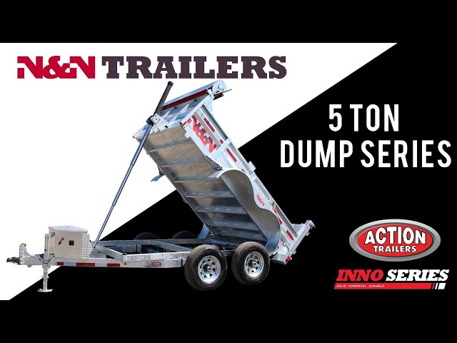 2024 N&N DUMP: INNO TANDEM AXLE DUMP - GALVANIZED STEEL in Cargo & Utility Trailers in Hamilton