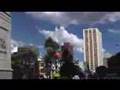La Paz city by car. Bolivia