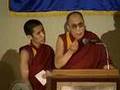 The Dalai Lama Speaks Pro-Peace, Against Violence