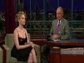 scarlett johanson on Letterman part 1 scarlett johanson on Letterman part 1