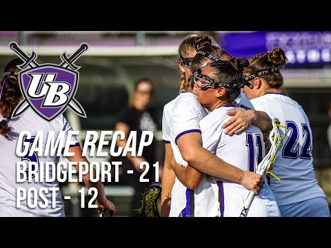 Bridgeport women's lacrosse defeats Post, 21-12 thumbnail