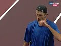 Roger Federer vs Ivo Karlovic - Basel 2007 highlights Roger Federer vs Ivo Karlovic - Basel 2007 highlights