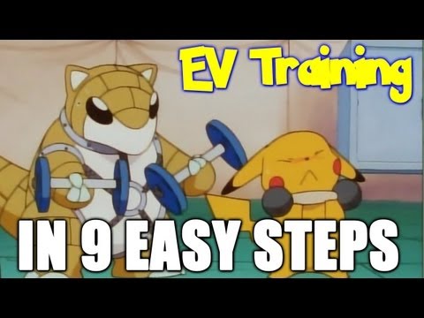 how to ev train in pokemon white