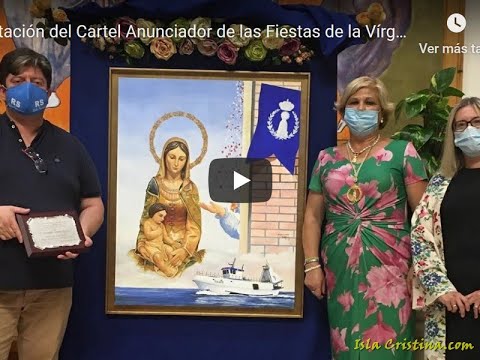 Presentación del Cartel de las Fiestas en Honor a la Virgen del Mar 2020.