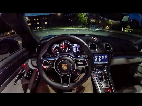 2024 Porsche 718 Boxster Style Edition - POV Night Drive (Binaural Audio)