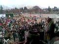 Dr. Qadir Magsi addressing APDM rally at Quetta