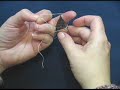 Tatting Demo number 1 of 3 Tatting Demo number 1 of 3