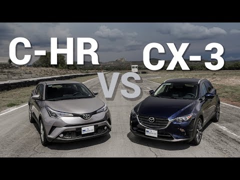 Mazda CX-3 VS Toyota C-HR - Frente a frente