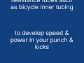 punching   kicking using resistance  practice 