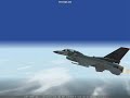 F-16 en la estratosfera