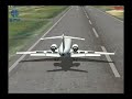 FSX landing with a Bombardier CRJ700 FSX landing with a Bombardier CRJ700