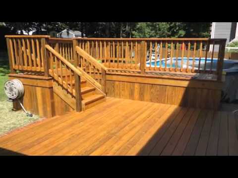 Above Ground Pool Decks