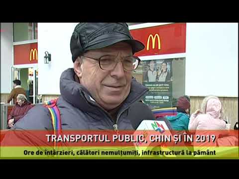 Transportul public, chin şi în 2019