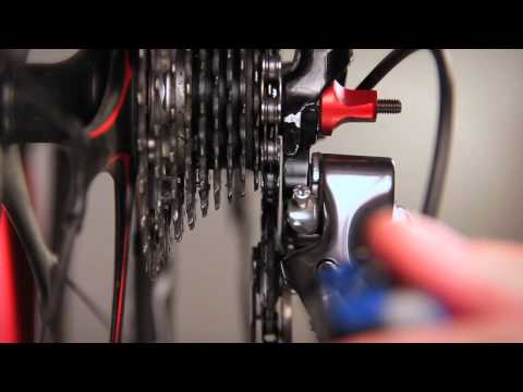 how to adjust rear derailleur b screw