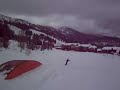 My First Time SnowBoarding