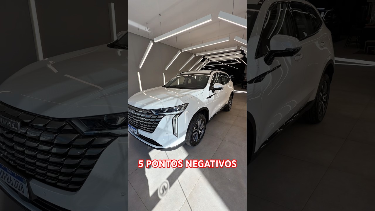 5 COISAS QUE EU NÃO GOSTEI DO GWM HAVAL H6 ONE 2027!!