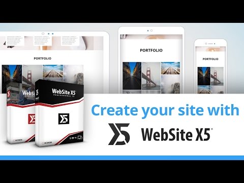 How to Create a Website in 5 Steps with WebSite X5 13
