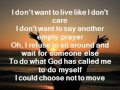 I Refuse Josh Wilson w/ lyrics
