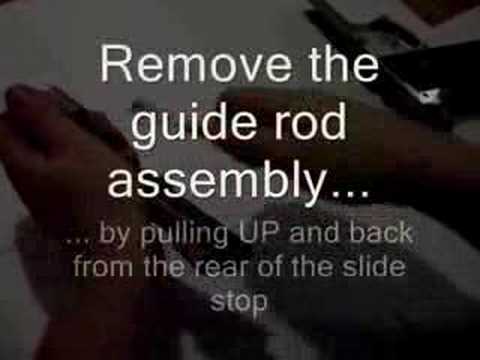 how to remove s&w barrel