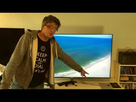 Samsung KS8090 4K SUHD Fernseher einrichten und erster Eindruck