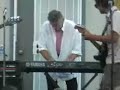 tbg played a graduation party and they had a special guest play keyboard with them on a blues number called the catfish blues. ray is friends with the family that had the graduation. he came to celebrate like everyone else. the band asked him to play and he accepted. it was pretty awesome to say the least  this was back  in i think 2004.  my son playing lead guitar and singing was 16 years old at the time.