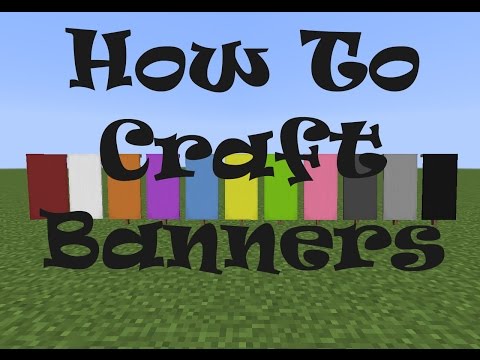 How To Dye Banners Minecraft - 09/2021