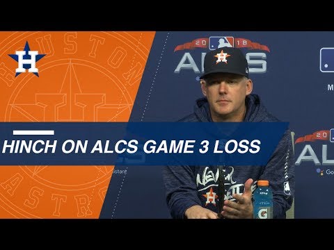 Video: ALCS Gm3: Astros on Game 3 loss, going down 2-1