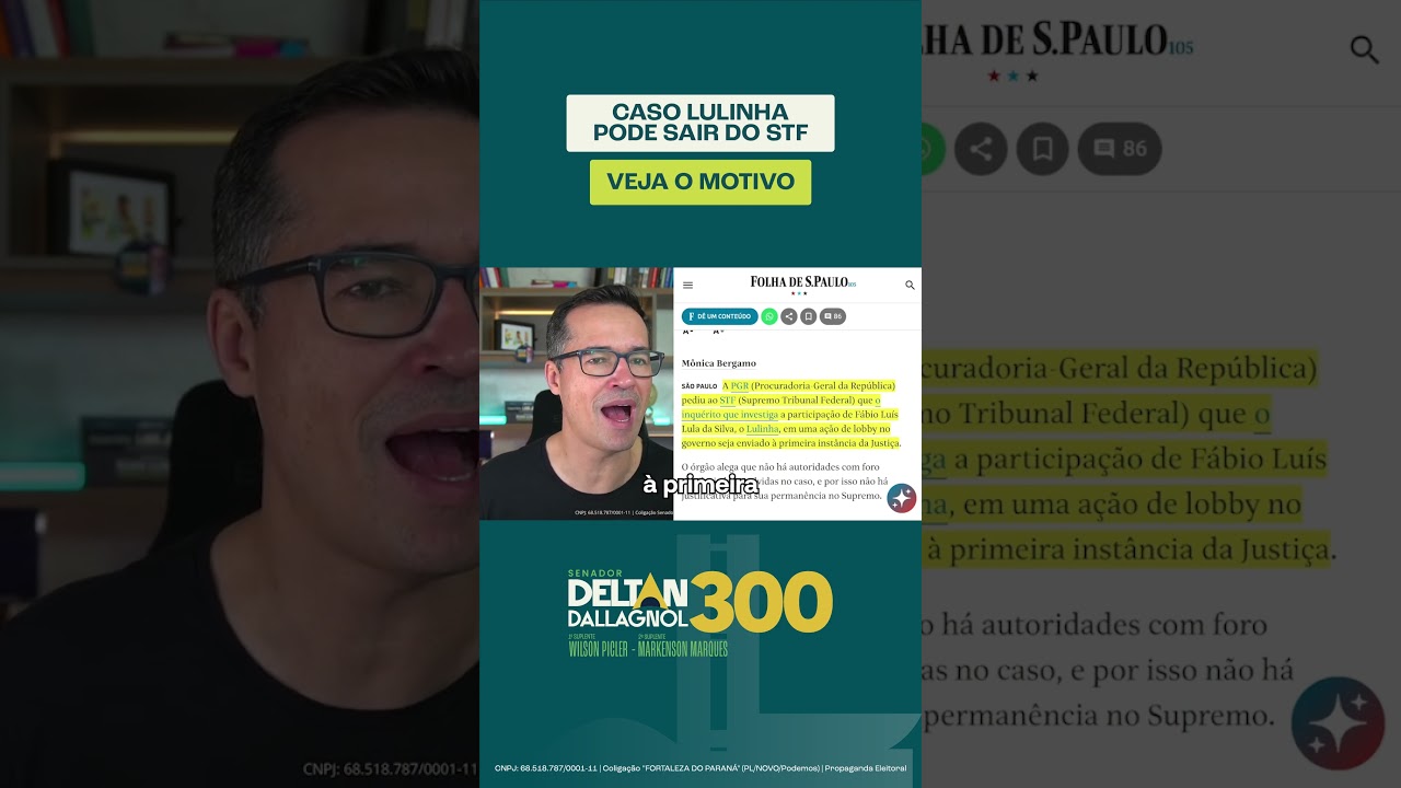 Caso Lulinha vai sair do STF? Entenda